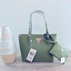 NWT Valentino Orlandi Tote + matching wallet